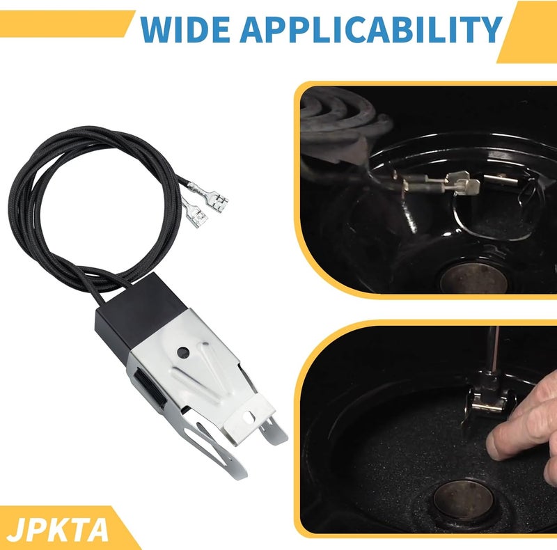 JPKTA 4 Pack WB2X8228 Element Receptacle and Wire Kit Compatible with GE Hotpoint Electric Ranges Cooktops Electric Stove Burners - Repalces PS242972 AP2013499 - Image 5